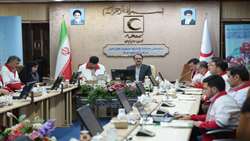 بازدید رئیس سازمان بازرسی از ستاد ملی خدمات پکپارچه جمعیت هلال احمر در طرح نوروزی/ گفت و‌گوی برخط با برخی از ائمه جماعات، استانداران و نمایندگان مجلس/ اعلام آمادگی سازمان بازرسی برای کمک به جمعیت هلال احمر